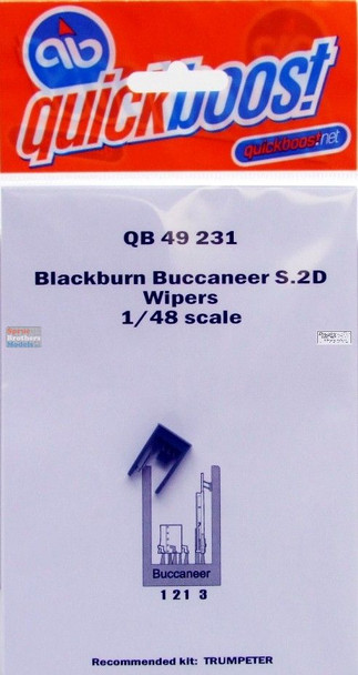 QBT49231 1:48 Quickboost Buccaneer S.2D Wipers (TRP kit)