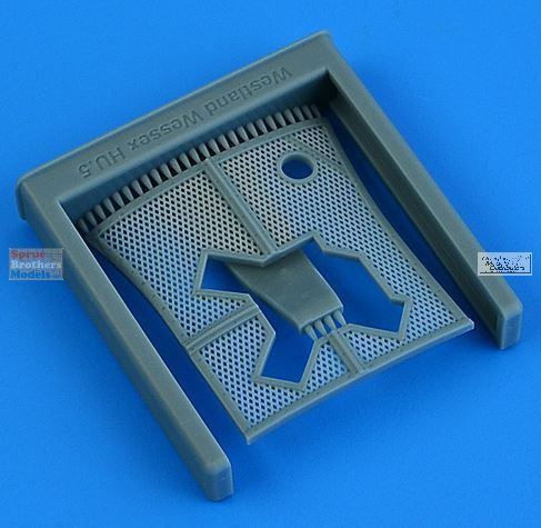 QBT49233 1:48 Quickboost Wessex HAS.3 Top Engine Cooling Grille (ITA kit)