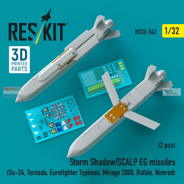RESRS320542 1:32 ResKit Storm Shadow / Scalp EG Missile Set