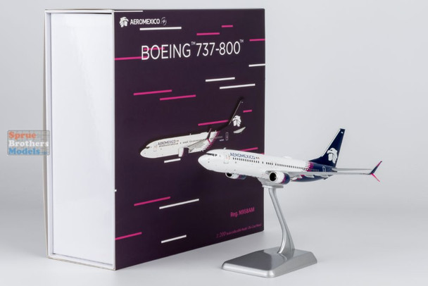 NGM08077 1:200 NG Model Aeromexico B737-800 Reg #N958AM (pre-painted/pre-built)