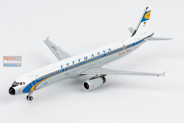 NGM13159 1:400 NG Model ULTIMATE Lufthansa Airbus A321-200 Reg #D-AISZ 'Super Star' (pre-painted/pre-built)