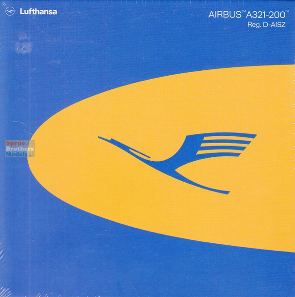 NGM13159 1:400 NG Model ULTIMATE Lufthansa Airbus A321-200 Reg #D-AISZ 'Super Star' (pre-painted/pre-built)