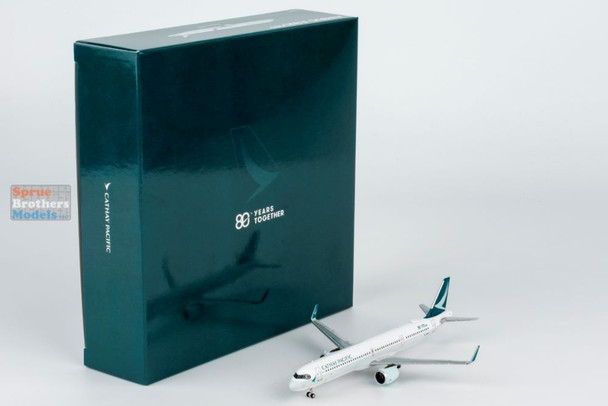 NGM13166 1:400 NG Model Cathay Pacific Airbus A321neo Reg #B-HPE '80 Years Together' (pre-painted/pre-built)