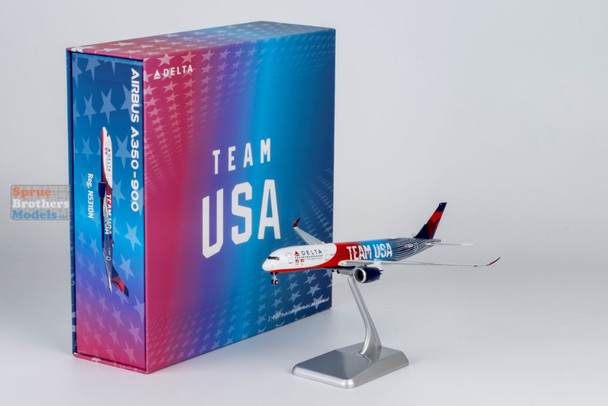 NGM39123 1:400 NG Model ULTIMATE Delta Airlines Airbus A350-900 Reg #N531DN 'Team USA #3' (pre-painted/pre-built)