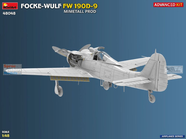 MIA48048 1:48 Miniart Fw190D-9 Mimetall Production [Advanced Kit]