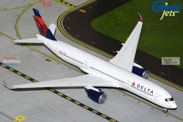 GEMG21496 1:200 Gemini Jets Delta Airlines Airbus A350-900 Reg #N504DN (pre-painted/pre-built)