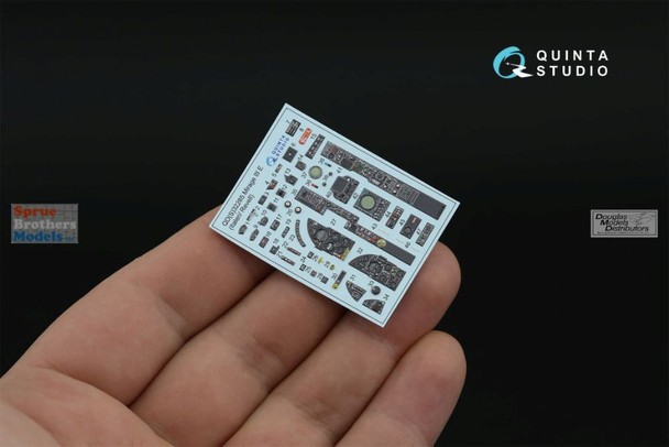 QTSQDS32285 1:32 Quinta Studio 3D Decal - Mirage IIIE (ITA/REV kit) Small Version