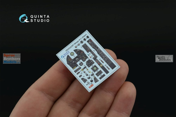 QTSQDS32287 1:32 Quinta Studio 3D Decal - Mirage IIIC (ITA kit) Small Version