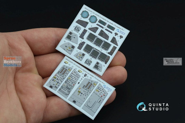 QTSQDS32291 1:32 Quinta Studio 3D Decal - EF-2000B EF-2000T Eurofighter Typhoon (TRP kit) Small Version