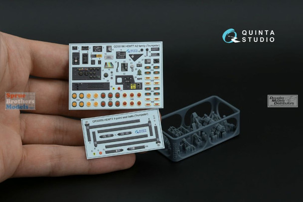 QTSQD35186R 1:35 Quinta Studio 3D Decal - HEMTT A2 Family + Resin (TRP kit)