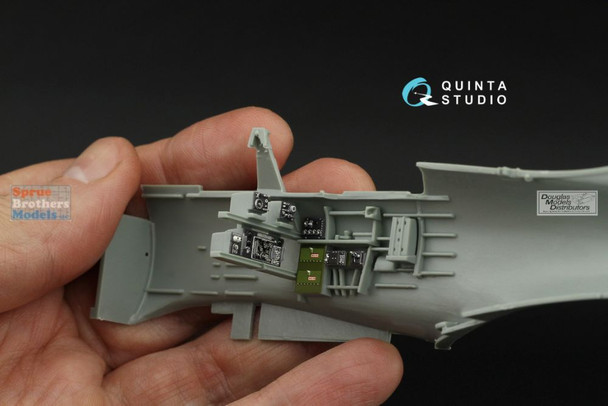QTSQD48702 1:48 Quinta Studio 3D Decal - SBD Dauntless Family Rear Cockpit (ACA/ACM kit)