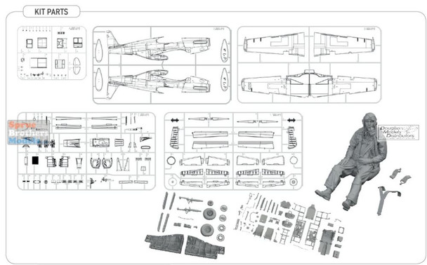 EDU932011 1:32 Eduard P-51B Mustang [Royal Hybrid Edition]