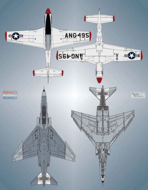 SBDNATS2026 1:48 1:72 IPMS USA 2026 National Convention Decals Fort Wayne IN- (F-51D Mustang F-4E Phantom II F-16CM Falcon)