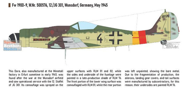 EDU11199 1:48 Eduard Fw190A-8 Fw190D-9 'Wilde Sau' Episode Three: Until the Fall of the Empire [Limited Edition]
