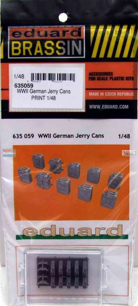 EDU635059 1:48 Eduard Brassin WW2 German Jerry Cans