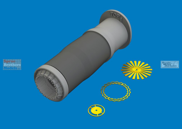 EDU672464 1:72 Eduard Brassin MiG-21R Fishbed Exhaust Nozzle (EDU kit)