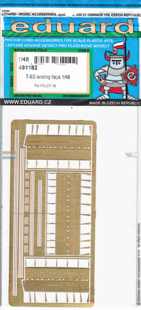 EDU481182 1:48 Eduard PE - T-6G Texan Landing Flaps (ITA kit)