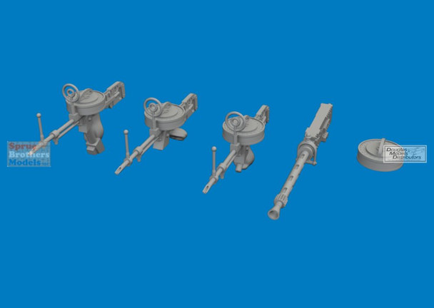 EDU6481205 1:48 Eduard Brassin - Hampden B Mk.I Guns (ICM kit)