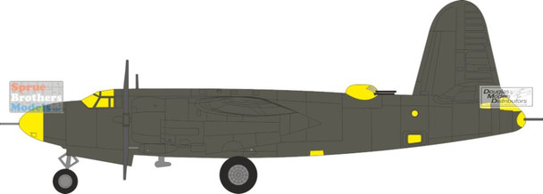 EDUEX1188 1:48 Eduard Mask - B-26C-45 Marauder TFACE (ICM kit)