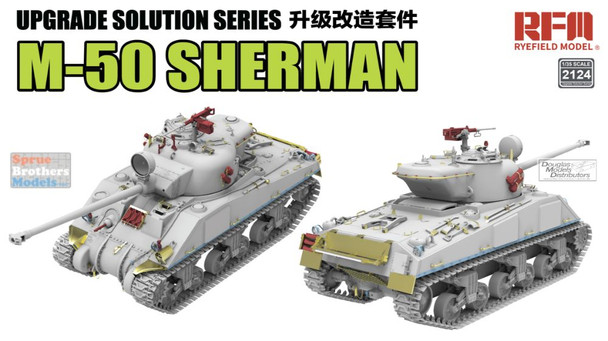 RFMRM2124 1:35 Rye Field Model M-50 Sherman Upgrade Set (RFM kit)