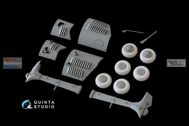 QTSQL48013R 1:48 Quinta Studio Decal + Resin - Su-31 Around the World Part 1 (QTS kit)