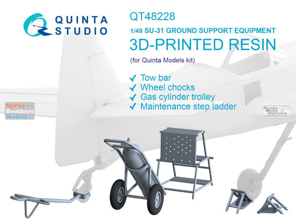 QTSQT48228 1:48 Quinta Studio Su-31 Ground Support Equipment (QTS kit)
