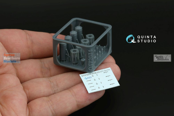 QTSQT72074 1:72 Quinta Studio OFAB-250-270 Bomb Set