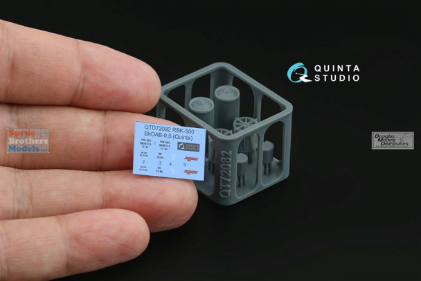 QTSQT72082 1:72 Quinta Studio RBK-500 ShOAB-0,5 Bomb Set