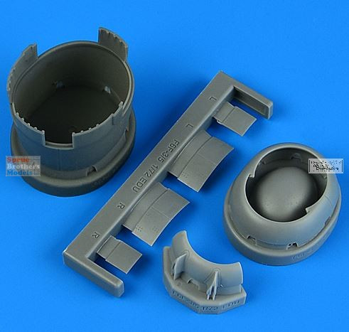 QBT72749 1:72 Quickboost F6F-3 Hellcat Cowling Early with Closed