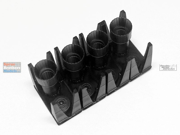 WPD14415 1:144 Wolfpack B-58A Hustler Exhaust Set (ACA kit)