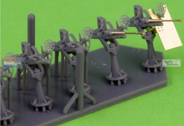 MASSM200010 1:200 Master Model IJN Type 96 25mm Single Mount (x8)