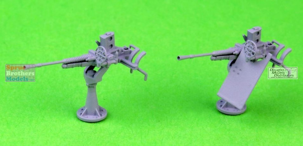 MASSM200010 1:200 Master Model IJN Type 96 25mm Single Mount (x8)