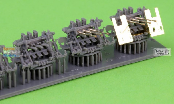 MASSM200014 1:200 Master Model IJN Type 96 25mm Triple Mount Late with Le Prieur Sights (x4)