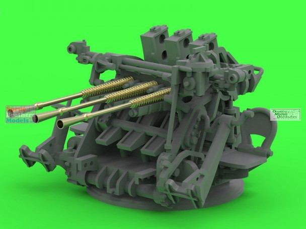 MASSM200014 1:200 Master Model IJN Type 96 25mm Triple Mount Late with Le Prieur Sights (x4)