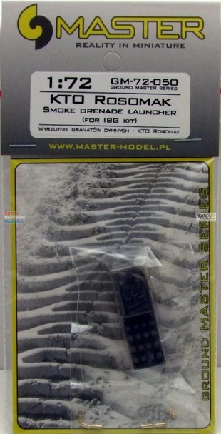 MASGM72050 1:72 Master Model KTO Rosomak Smoke Grenade Launcher Set (IBG kit)