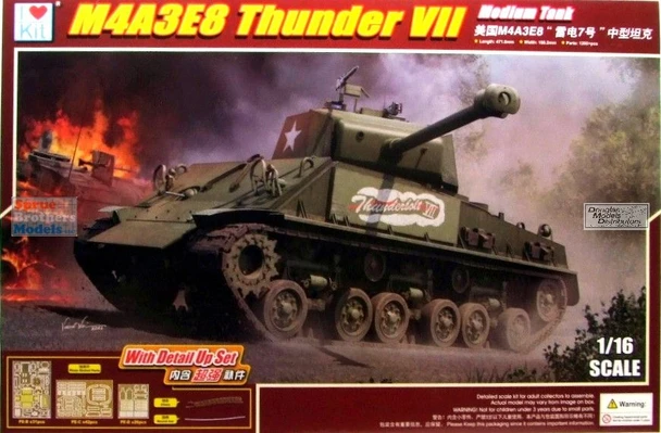 ILK61621 1:16 I Love Kit M4A3E8 Sherman 'Thunder VII'