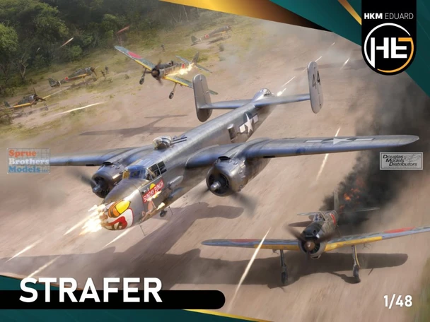ONEEDU548001 1:48 Eduard HKM 'Strafer' / B-25J Mitchell Gunship (BOX DAMAGE)