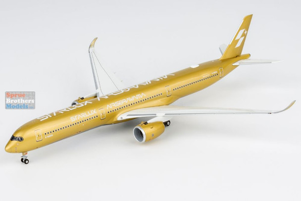 NGM57048 1:400 NG Model Starlux Airlines Airbus A350-1000 Reg #B-58554 Airsorayama Gold (pre-painted/pre-built)