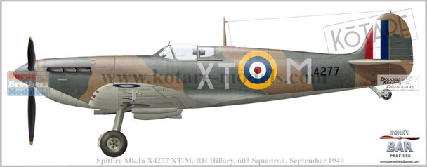 KOTK32005  1:32 Kotare Spitfire Mk.Ia Late 'Battle of Britain'