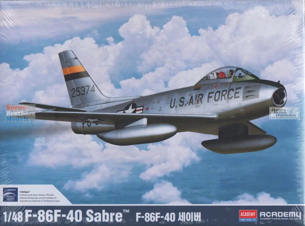 ACA12369 1:48 Academy F-86F-40 Sabre