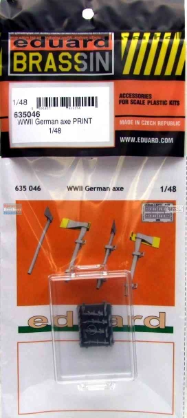 EDU635046 1:48 Eduard Brassin WW2 German Axes