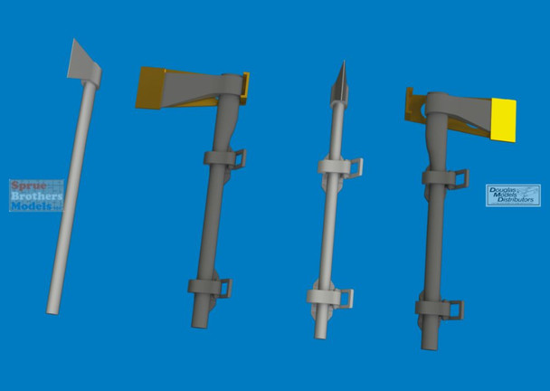 EDU635046 1:48 Eduard Brassin WW2 German Axes