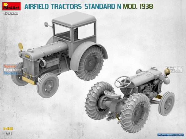 MIA50001 1:48 Miniart Standard N Mod 1938 Airfield Tractors