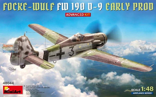 MIA48044 1:48 Miniart Fw190D-9 Early Production [Advanced Kit]