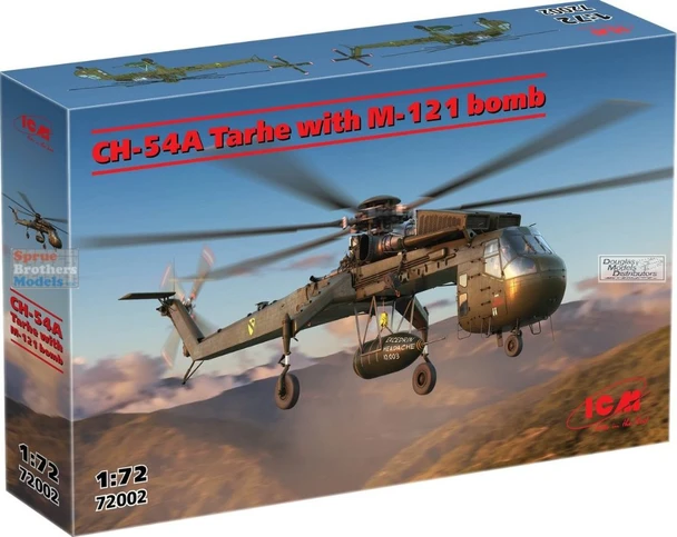 ICM72002 1:72 ICM CH-54A Tarhe with M-121 Bomb