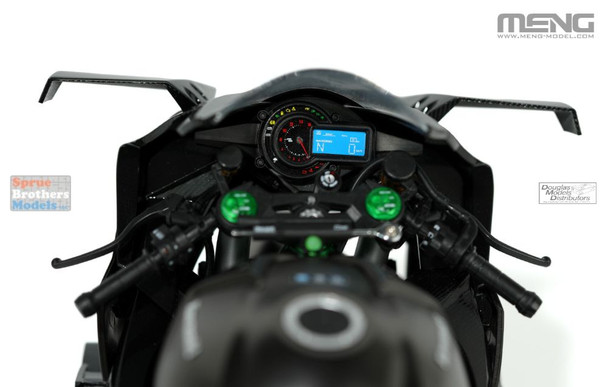 MNGMT011S 1:9 Meng Kawasaki Ninja H2R Motorcycle [Pre-Colored Edition]