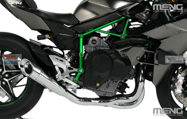 MNGMT011S 1:9 Meng Kawasaki Ninja H2R Motorcycle [Pre-Colored Edition]