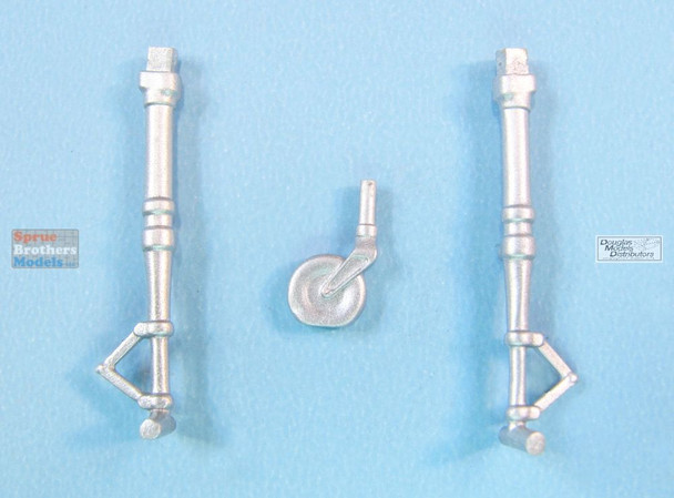 SAC48496 1:48 Scale Aircraft Conversions - Bf109E-1/E-3/E-5/E-7 Landing Gear (AFX kit)