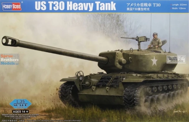 HBS84512 1:35 Hobby Boss US T30 Heavy Tank