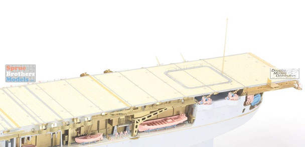 PONF27012FB 1:200 Pontos Model Detail Up Set - USS Yorktown CV-5 1942 with 20B Deck Blue Wood Deck (TRP/ILK kit)